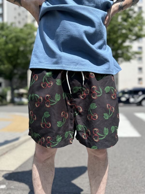 画像3: 30%OFF M、Lサイズ各1枚づつで終了 EMPYRE / Ollie Black Cherry ショーツ  (3)