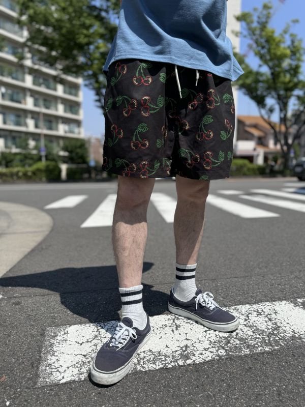 画像2: 30%OFF M、Lサイズ各1枚づつで終了 EMPYRE / Ollie Black Cherry ショーツ  (2)