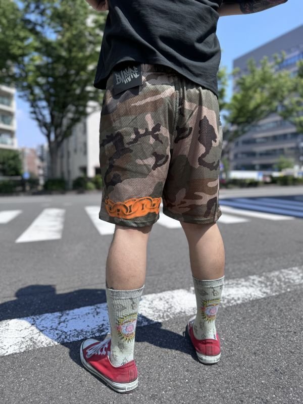 画像6: 30%OFF Mサイズラスト1枚で終了 EMPYRE / Seen It All Camo メッシュショーツ  (6)