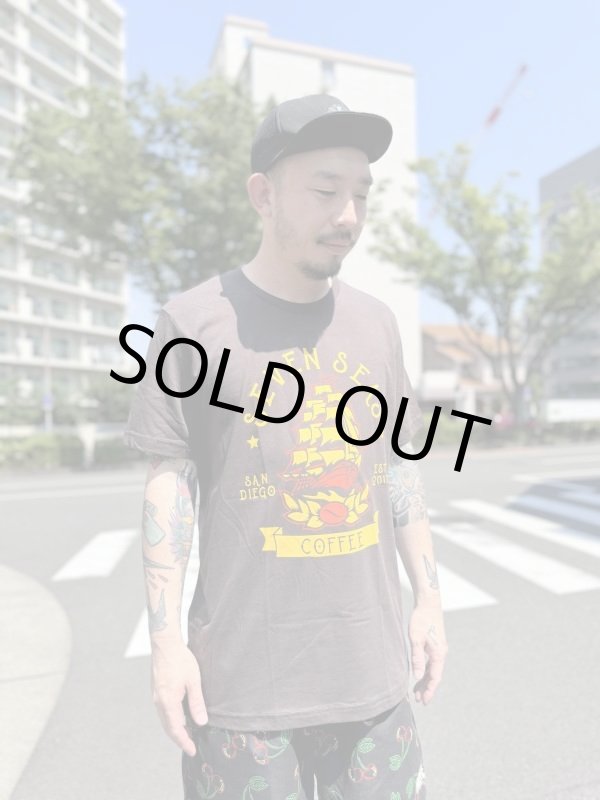 画像2: Lサイズ限定1枚のみ SEVEN SEAS ROASTING CO / San Diego's Coffee Flagship Tシャツ (2)