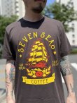 画像4: Lサイズ限定1枚のみ SEVEN SEAS ROASTING CO / San Diego's Coffee Flagship Tシャツ (4)