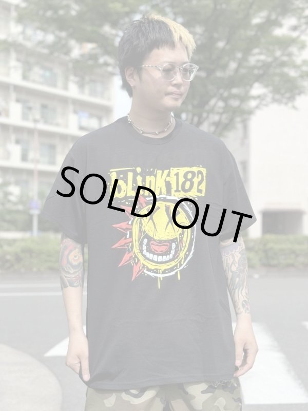 画像1: 送料無料 カリフォルニア買付アイテム Lサイズラスト1枚で終了 BLINK182 / Smile Logo Tシャツ (1)