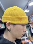 画像3: 半額セール FUCKIN' MELLOW / Con Safos ショートニットキャップ YELLOW MASTARD (3)