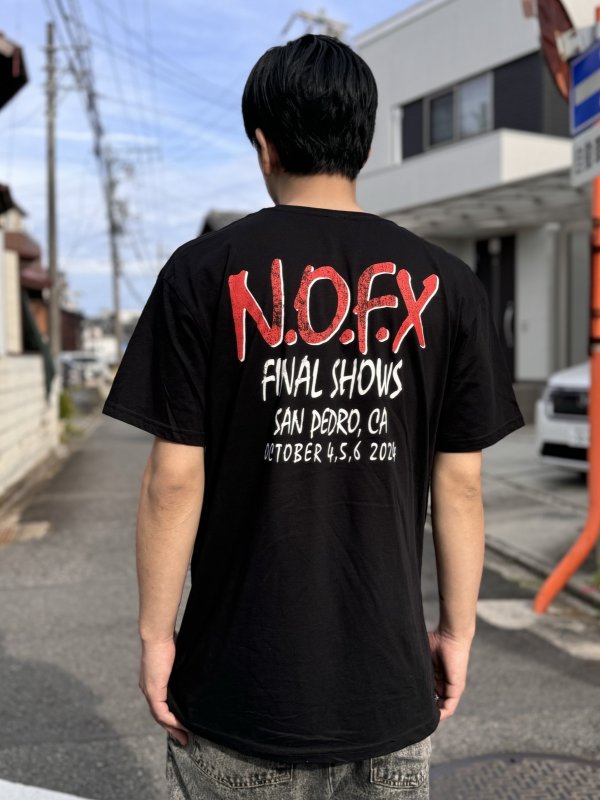 画像5: 送料無料 NOFX "Final Tour Last Merch" / Straight Outta Jobs Tシャツ (made in USA) (5)