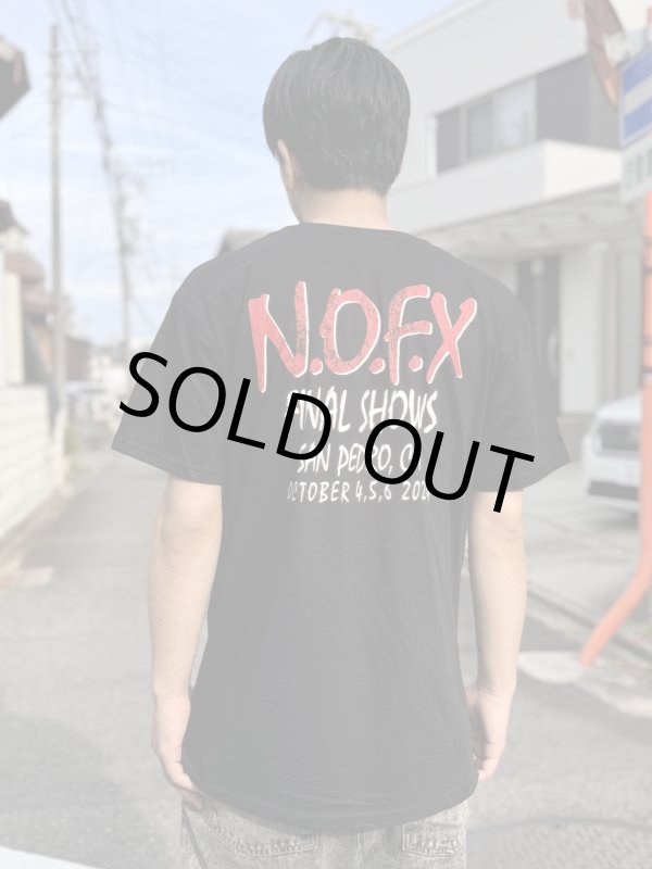 画像5: 送料無料 Mサイズ1枚で終了 NOFX "Final Tour Last Merch" / Straight Outta Jobs Tシャツ (made in USA) (5)