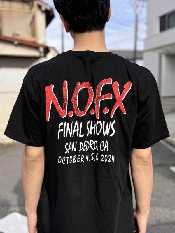 画像7: 送料無料 NOFX "Final Tour Last Merch" / Straight Outta Jobs Tシャツ (made in USA) (7)