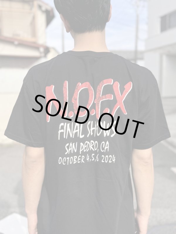 画像7: 送料無料 Mサイズ1枚で終了 NOFX "Final Tour Last Merch" / Straight Outta Jobs Tシャツ (made in USA) (7)