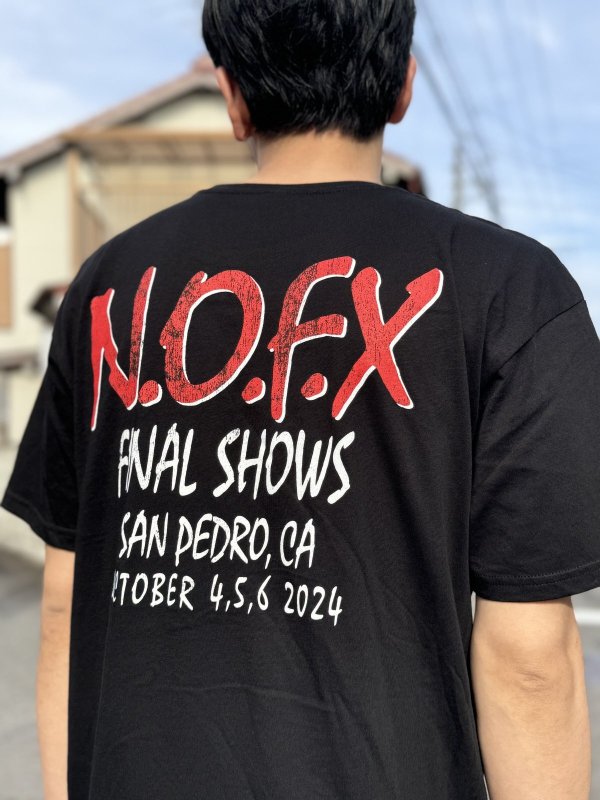画像6: 送料無料 NOFX "Final Tour Last Merch" / Straight Outta Jobs Tシャツ (made in USA) (6)