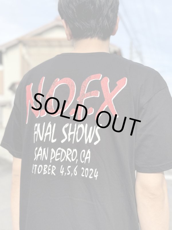 画像6: 送料無料 Mサイズ1枚で終了 NOFX "Final Tour Last Merch" / Straight Outta Jobs Tシャツ (made in USA) (6)