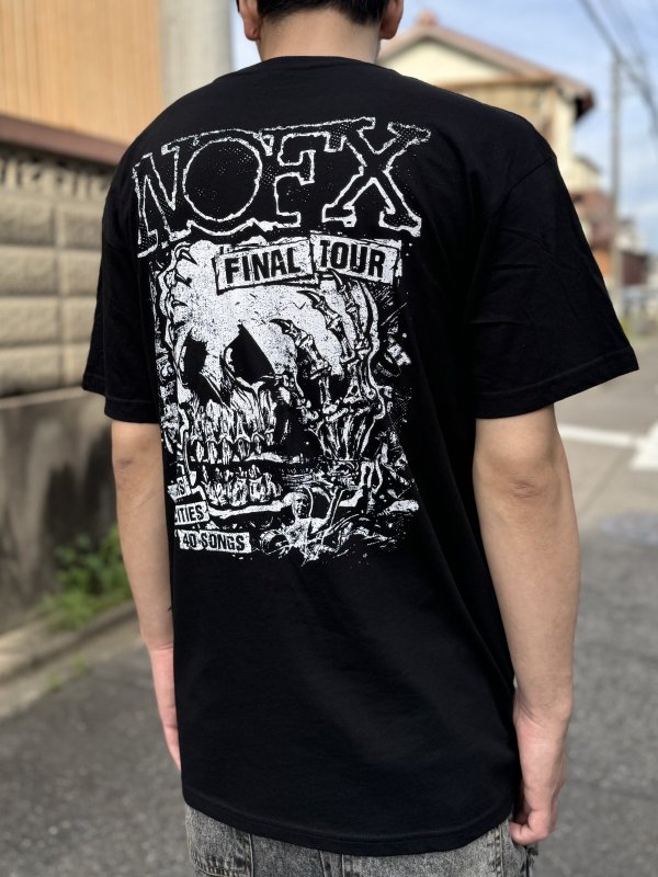 画像4: 送料無料 NOFX "Final Tour Last Merch" / Final Tour Skull Tシャツ (made in USA) (4)