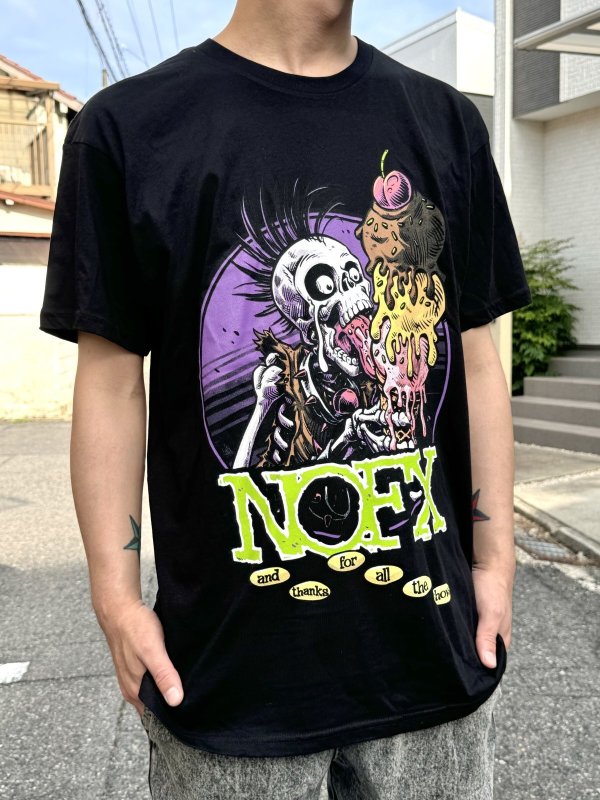 画像3: 送料無料 NOFX "Final Tour Last Merch" / Big Cream Tシャツ (made in USA) (3)