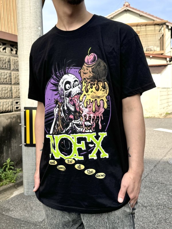 画像5: 送料無料 NOFX "Final Tour Last Merch" / Big Cream Tシャツ (made in USA) (5)