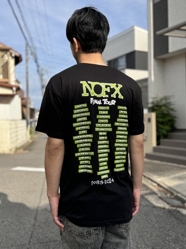 画像6: 送料無料 NOFX "Final Tour Last Merch" / Big Cream Tシャツ (made in USA) (6)
