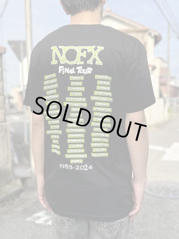 画像9: 送料無料 2XLラスト2枚で終了 NOFX "Final Tour Last Merch" / Big Cream Tシャツ (made in USA) (9)