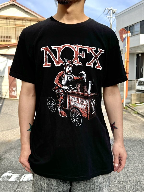 画像4: 送料無料 NOFX "Final Tour Last Merch" / Germany Final Tour 2024 Tシャツ (made in USA) (4)