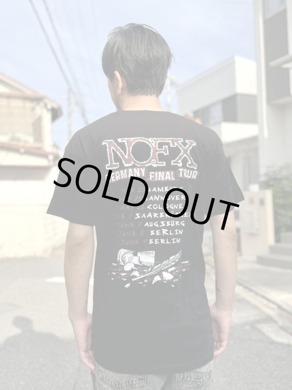 画像6: 送料無料 Sサイズラスト1枚で終了 NOFX "Final Tour Last Merch" / Germany Final Tour 2024 Tシャツ (made in USA) (6)