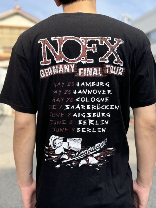 画像7: 送料無料 NOFX "Final Tour Last Merch" / Germany Final Tour 2024 Tシャツ (made in USA) (7)
