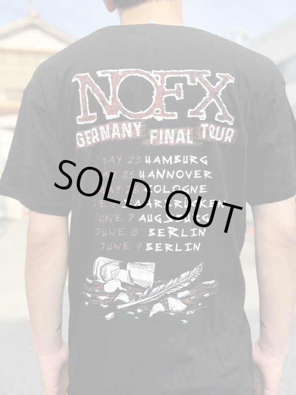 画像7: 送料無料 Sサイズラスト1枚で終了 NOFX "Final Tour Last Merch" / Germany Final Tour 2024 Tシャツ (made in USA) (7)