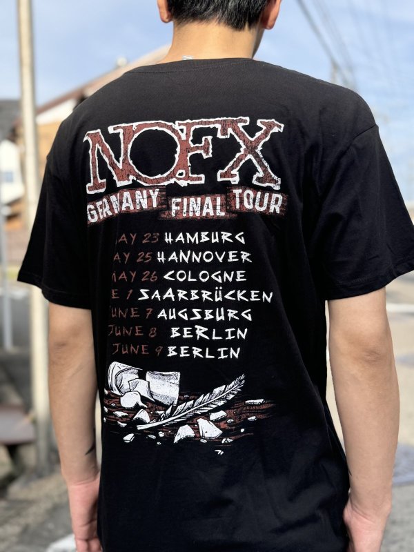 画像8: 送料無料 NOFX "Final Tour Last Merch" / Germany Final Tour 2024 Tシャツ (made in USA) (8)