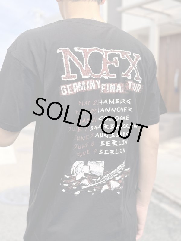 画像9: 送料無料 Sサイズラスト1枚で終了 NOFX "Final Tour Last Merch" / Germany Final Tour 2024 Tシャツ (made in USA) (9)
