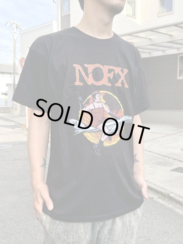 画像4: 送料無料 Lサイズラスト1枚で終了 NOFX "Final Tour Last Merch" / S&M Airlines Tシャツ (made in USA) (4)
