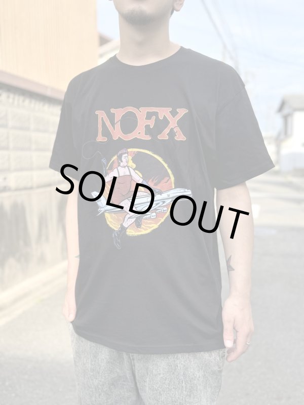 画像5: 送料無料 Lサイズラスト1枚で終了 NOFX "Final Tour Last Merch" / S&M Airlines Tシャツ (made in USA) (5)