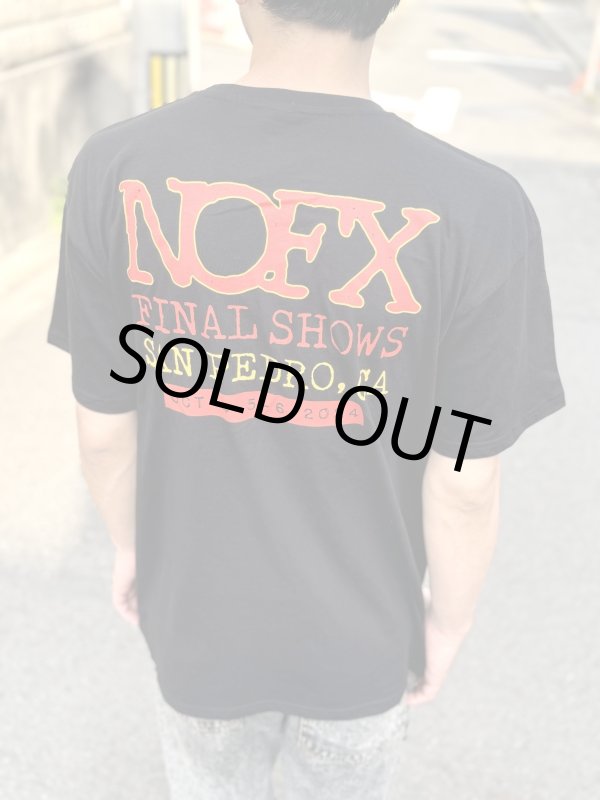 画像7: 送料無料 Lサイズラスト1枚で終了 NOFX "Final Tour Last Merch" / S&M Airlines Tシャツ (made in USA) (7)
