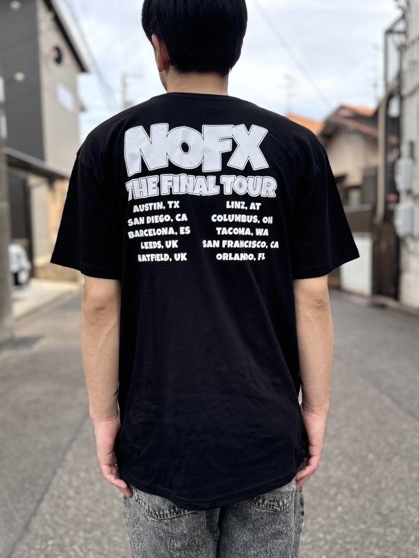 画像8: 送料無料 NOFX "Final Tour Last Merch" / Lollipop Guy Final Tour Tシャツ (made in USA) (8)