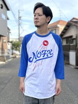 新品未使用 NOFX Los Dodgers ラグランTシャツ Lサイズ NOFX / Los Dodgers ラグラン七分Tシャツ
