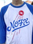 画像2: 送料無料 NOFX "Final Tour Last Merch" / Los Dodgers ラグラン七分Tシャツ (made in USA) (2)