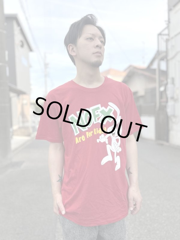 画像1: 送料無料 NOFX "Final Tour Last Merch" / Are For Kids Tシャツ (made in USA) (1)