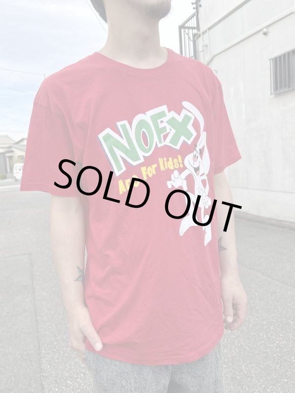 画像2: 送料無料 NOFX "Final Tour Last Merch" / Are For Kids Tシャツ (made in USA) (2)