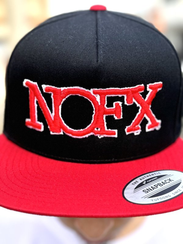 画像10: 送料無料 NOFX "Final Tour Last Merch" / Logo スナップバックキャップ (made in USA) (10)