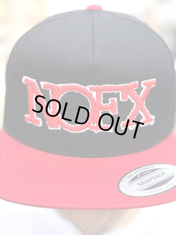 画像10: 残り1枚でSOLDOUT 送料無料 NOFX "Final Tour Last Merch" / Logo スナップバックキャップ (made in USA) (10)