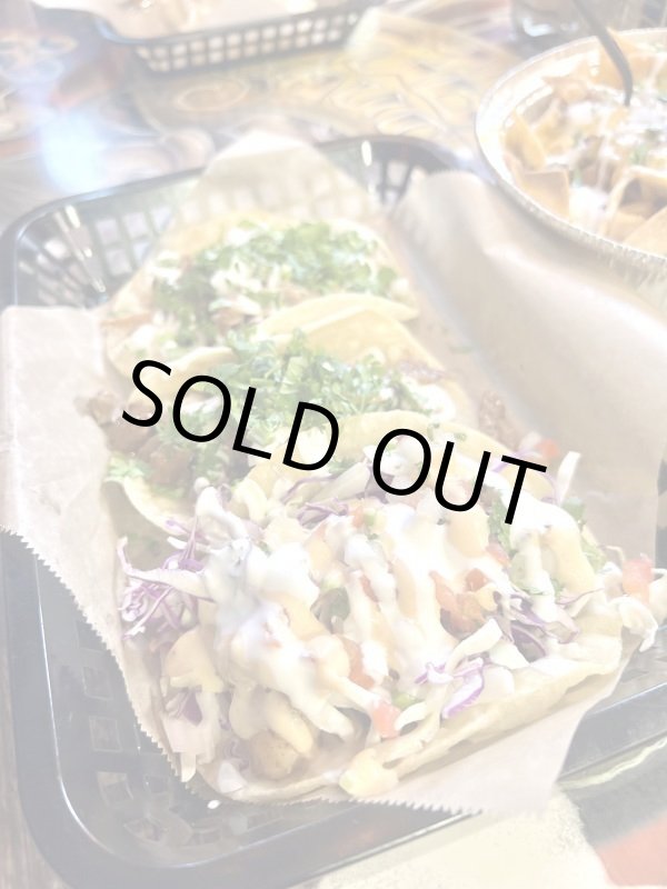 画像8: Lサイズラスト1枚で終了 送料無料 SANCHO'S TACOS / Logo 半袖Tシャツ BLACK (8)