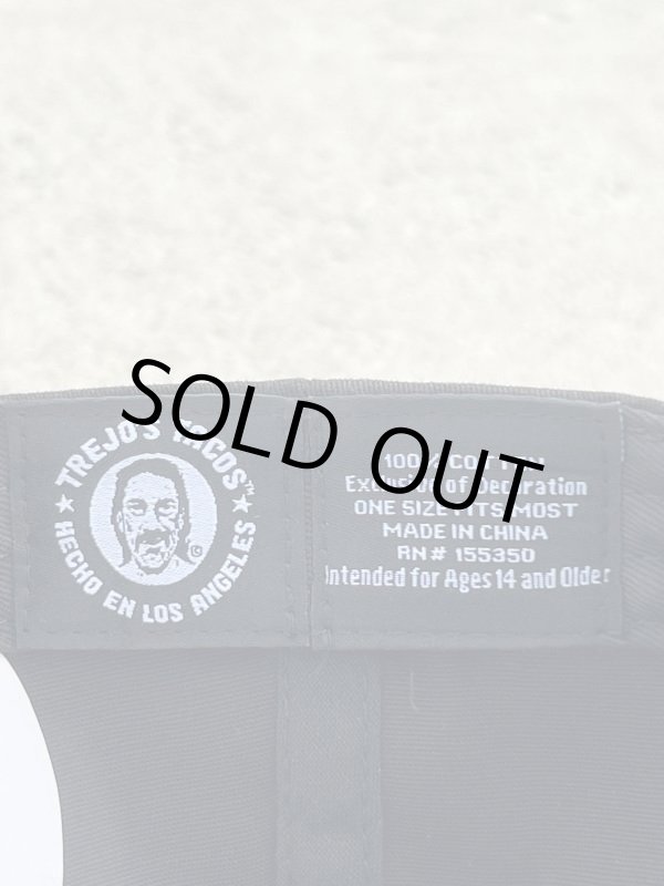 画像5: 送料無料 ラスト1枚で終了 TREJO'S TACOS / Font Logo 3D刺繍 スナップバックキャップ BLACK (5)