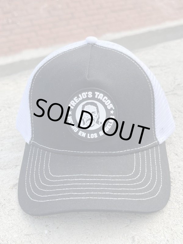 画像3: 送料無料 ラスト1枚で終了 TREJO'S COFFEE & DONUTS / Logo メッシュキャップ BLACK/WHITE (3)