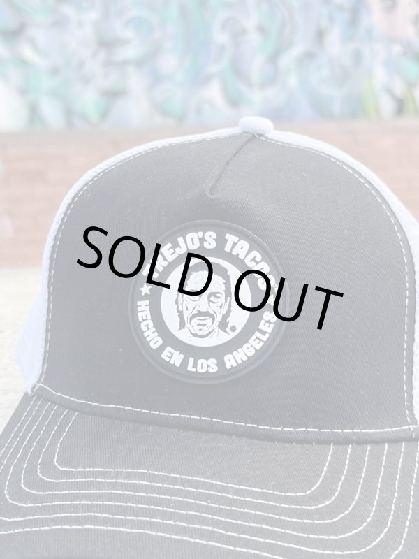 画像5: 送料無料 ラスト1枚で終了 TREJO'S COFFEE & DONUTS / Logo メッシュキャップ BLACK/WHITE (5)