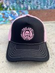 画像3: 送料無料 ラスト1枚で終了 TREJO'S COFFEE & DONUTS / Logo メッシュキャップ BLACK/PINK (3)