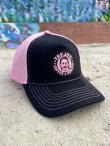 画像4: 送料無料 ラスト1枚で終了 TREJO'S COFFEE & DONUTS / Logo メッシュキャップ BLACK/PINK (4)