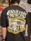 画像3: Lサイズラスト1枚で終了 送料無料 SANCHO'S TACOS / Logo 半袖Tシャツ BLACK (3)