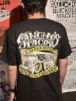 画像4: Lサイズラスト1枚で終了 送料無料 SANCHO'S TACOS / Logo 半袖Tシャツ BLACK (4)