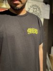 画像7: Lサイズラスト1枚で終了 送料無料 SANCHO'S TACOS / Logo 半袖Tシャツ BLACK (7)