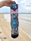 画像7: ラスト1足で終了 MERGE4 SOCKS / IRATION - Nora Peacock ソックス (7)