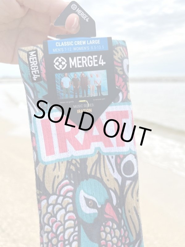 画像8: ラスト1足で終了 MERGE4 SOCKS / IRATION - Nora Peacock ソックス (8)