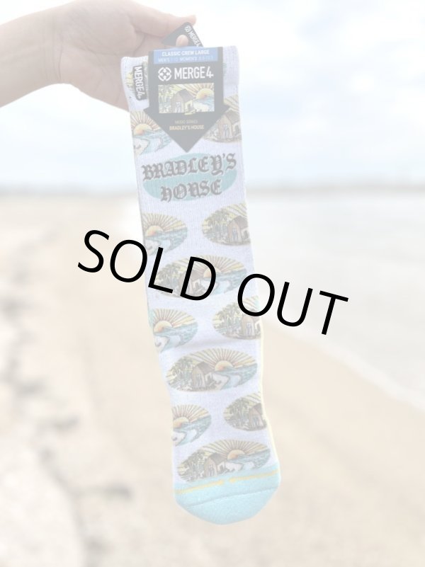 画像6: ラスト1足で終了 MERGE4 SOCKS / Bradley's House Logo ソックス (6)
