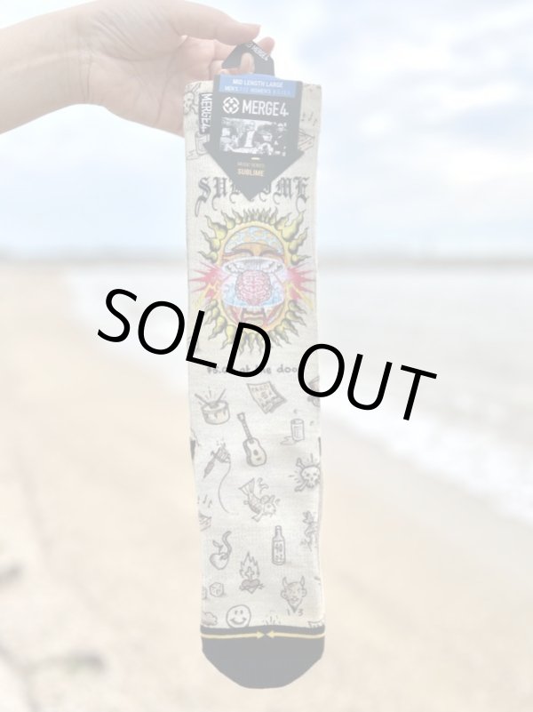 画像8: ラスト1足で終了 MERGE4 SOCKS / SUBLIME - MIND BLOWN ソックス (8)