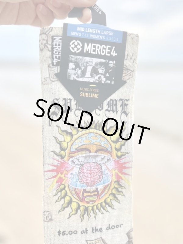 画像10: ラスト1足で終了 MERGE4 SOCKS / SUBLIME - MIND BLOWN ソックス (10)
