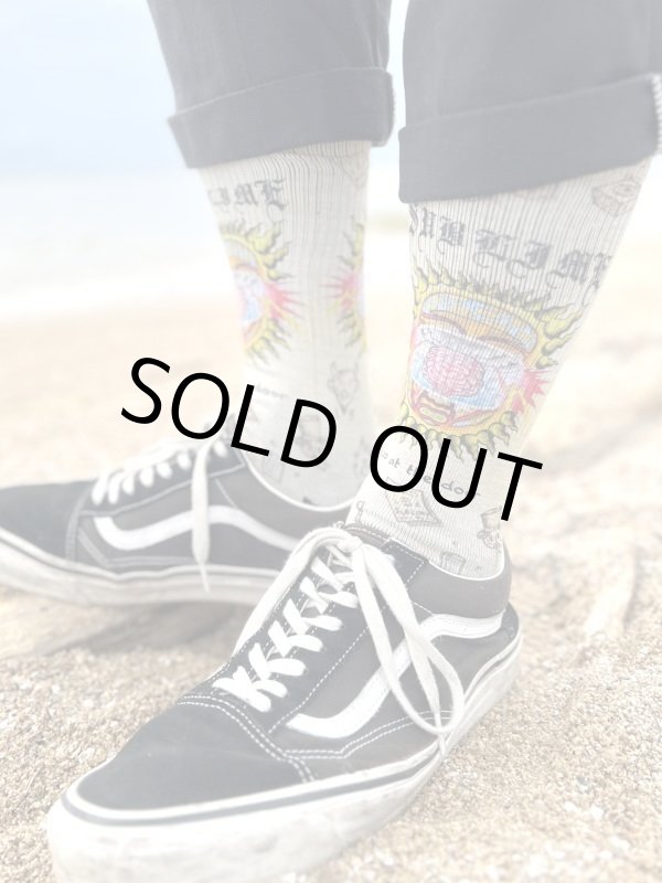 画像4: ラスト1足で終了 MERGE4 SOCKS / SUBLIME - MIND BLOWN ソックス (4)
