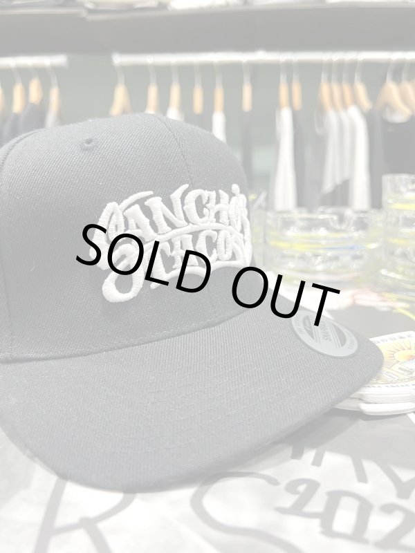 画像4: 送料無料 SANCHO'S TACOS / Logo スナップバックキャップ BLACK (4)